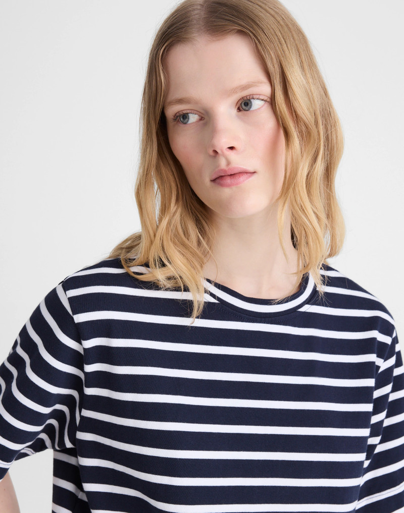 Crewneck Mini T-Shirt Dress 6