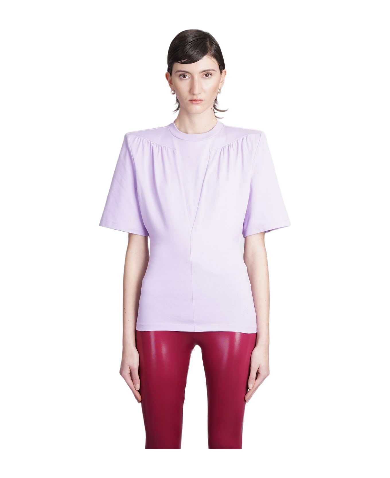 The Attico T-shirt 'jewel' With Cut-out Details - 1