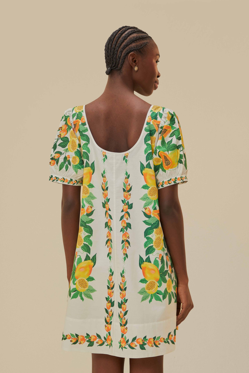 Papaya Salad Scarf Mini Dress 3