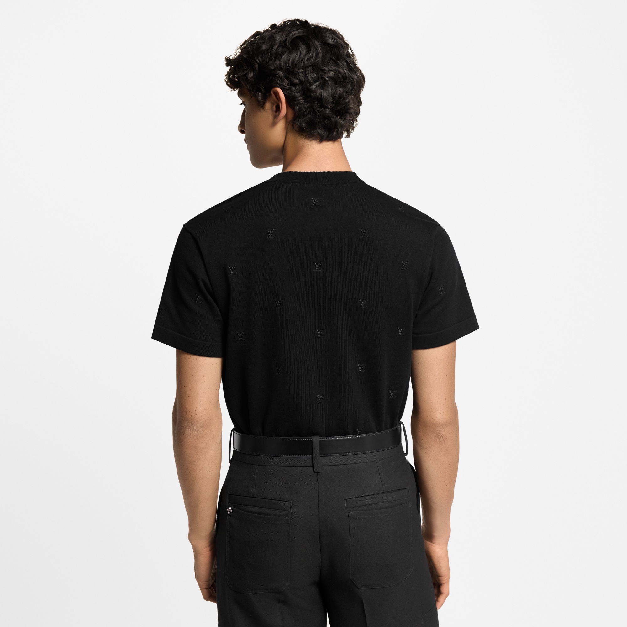 LV Blason Embroidered Short-Sleeved Crewneck - 5