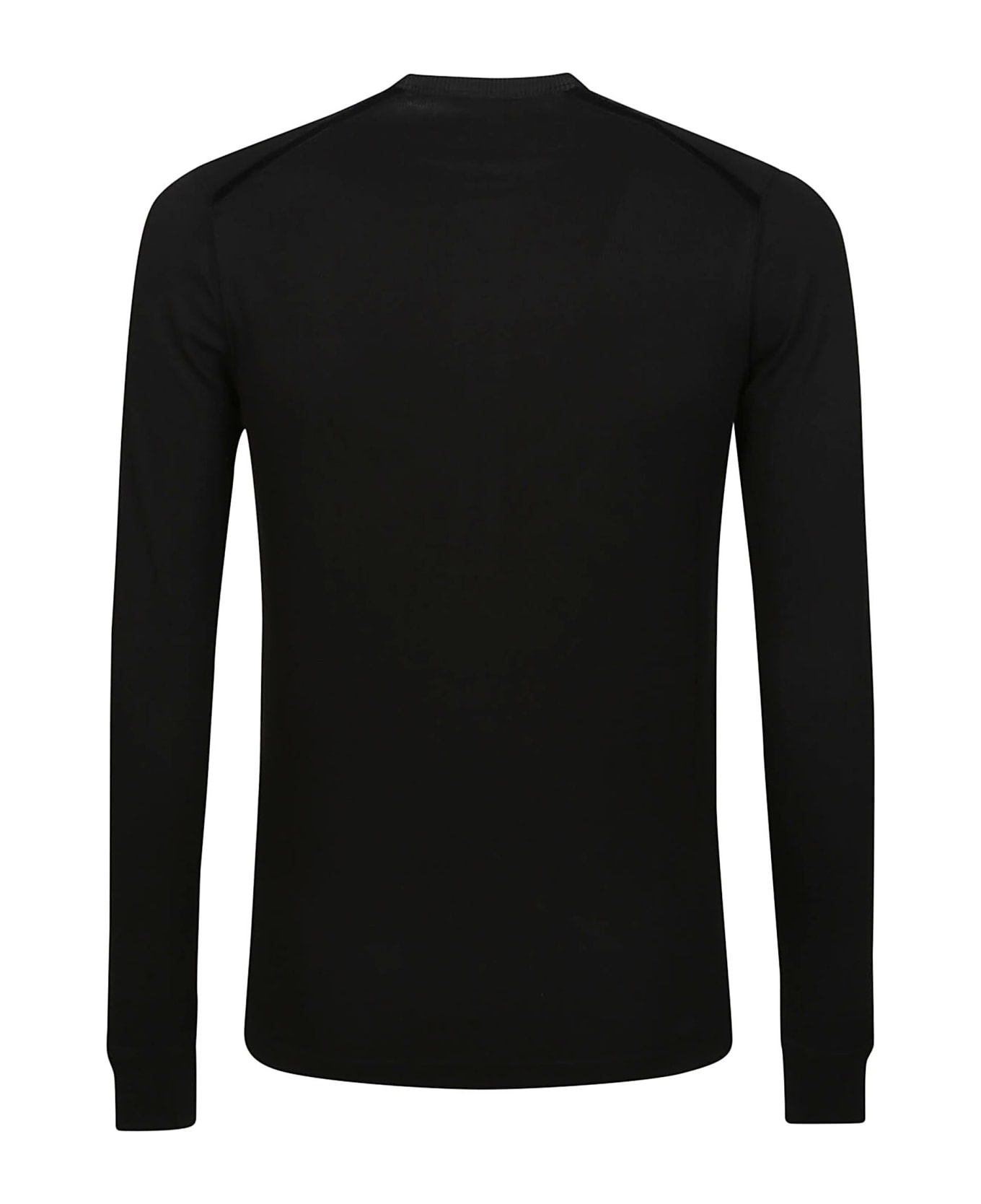 Long Sleeve Henley T-shirt - 2