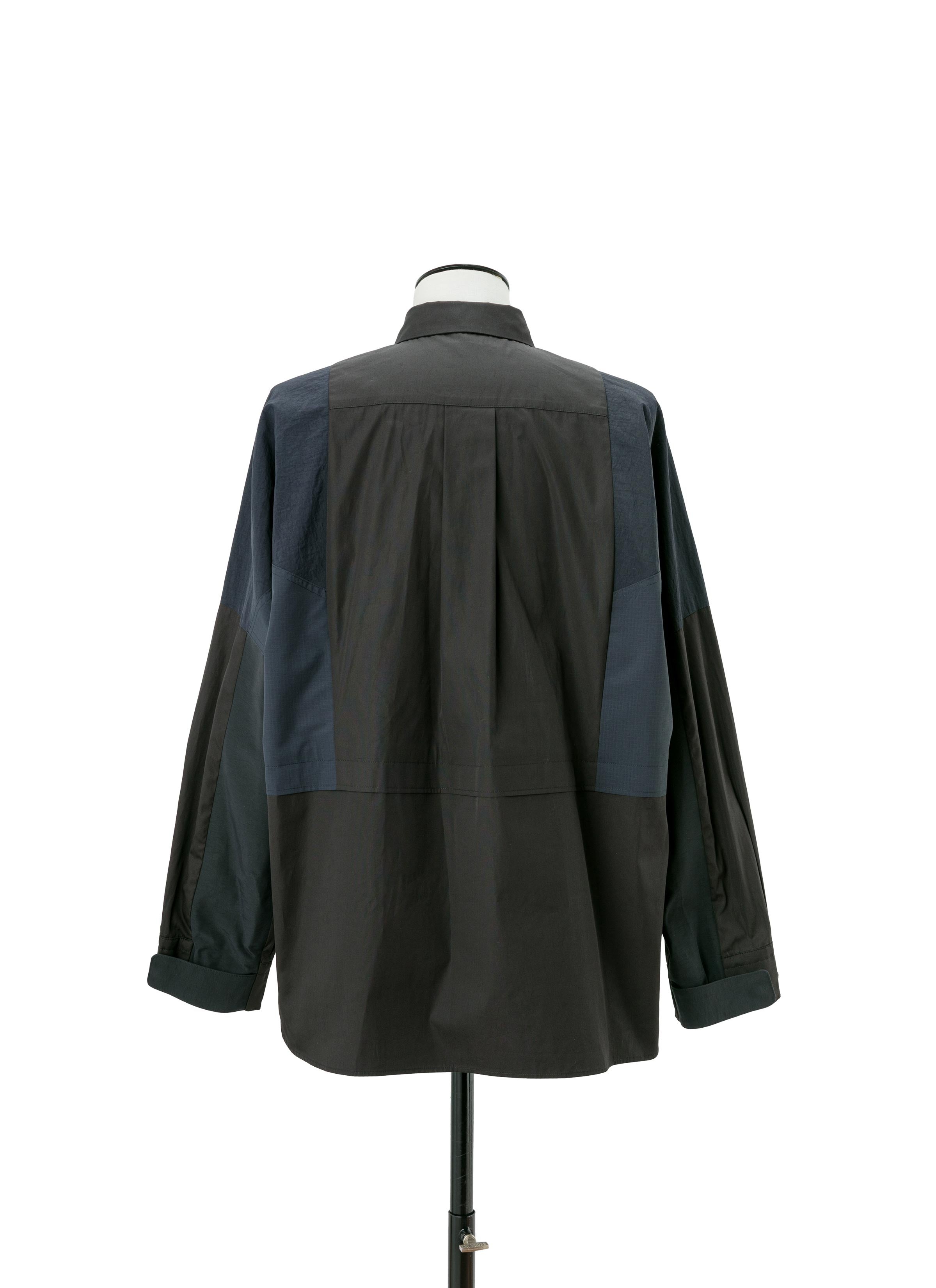 Poplin x Taslan nylon shirt - 4
