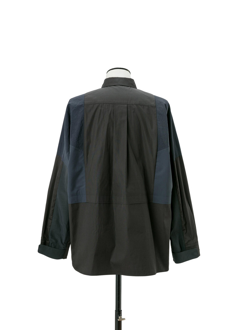 Poplin x Taslan nylon shirt 4