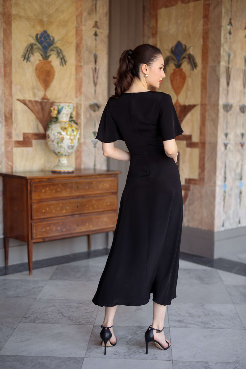 Coralie Evening Dress Open back 14