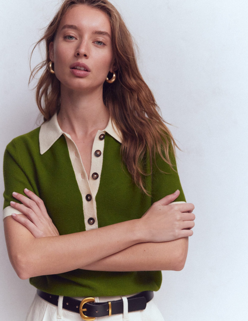 Grace Colour Block T-Shirt-Promenade Green 3