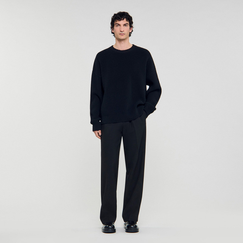Sandro RIB KNIT SWEATER outlook