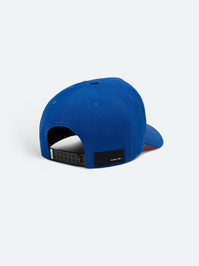 XO FULL CANVAS HAT- BLUE/ORANGE 3