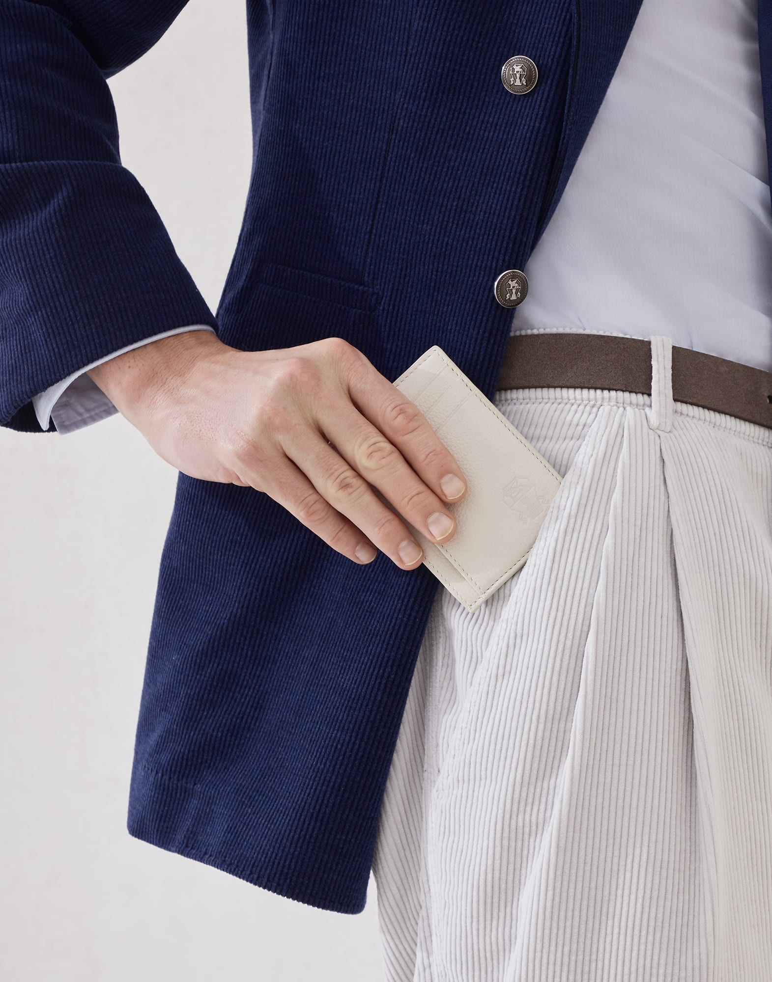 Fine grain calfskin card holder - 4