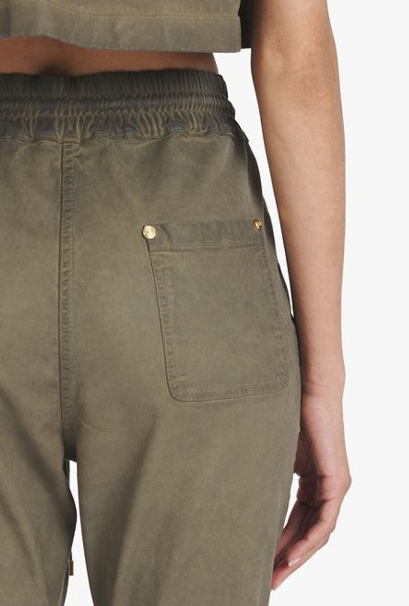 Taupe cotton jodhpurs 5
