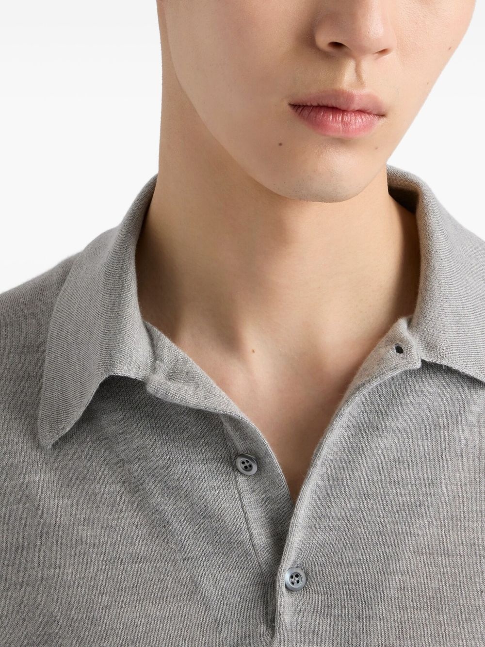 cashmere polo shirt - 5
