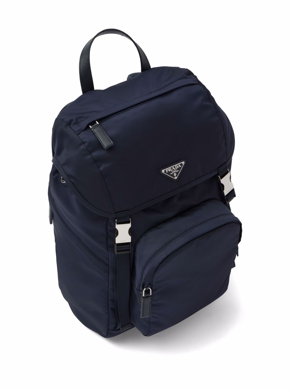 Re-Nylon triangle logo backpack - 4