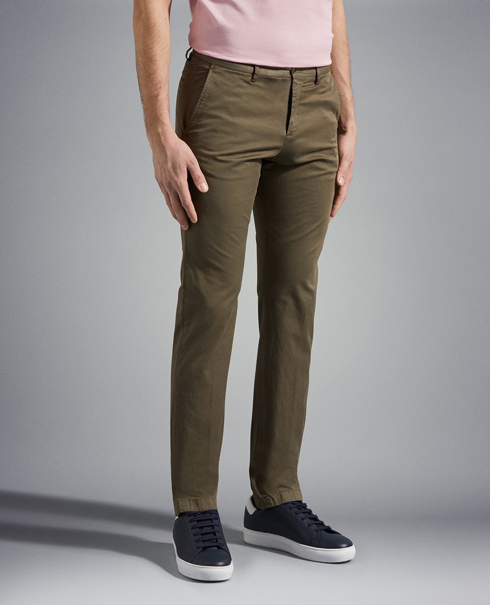 Stretch organic cotton trousers - 2