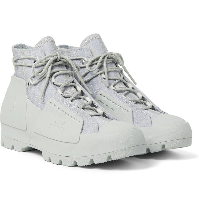 Converse + A-COLD-WALL* Ripstop and Rubber High-Top Sneakers outlook