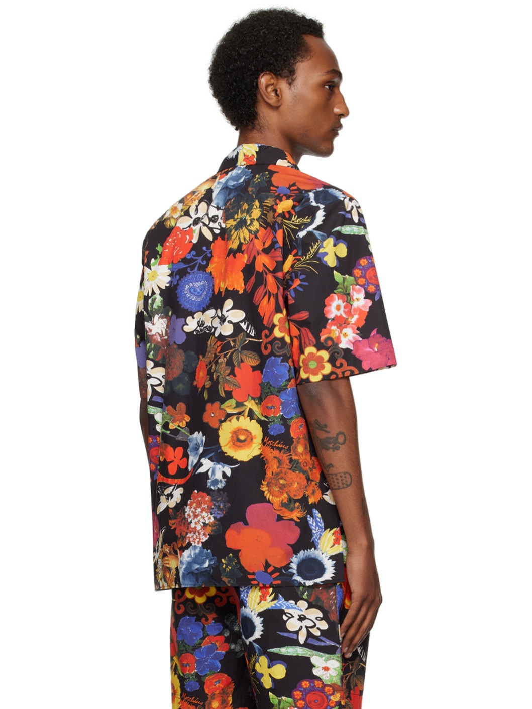 Multicolor Allover Flowers Shirt - 3