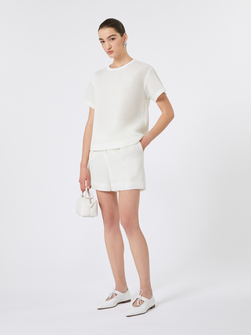 Max Mara ARMENIA Technical-mesh T-shirt outlook