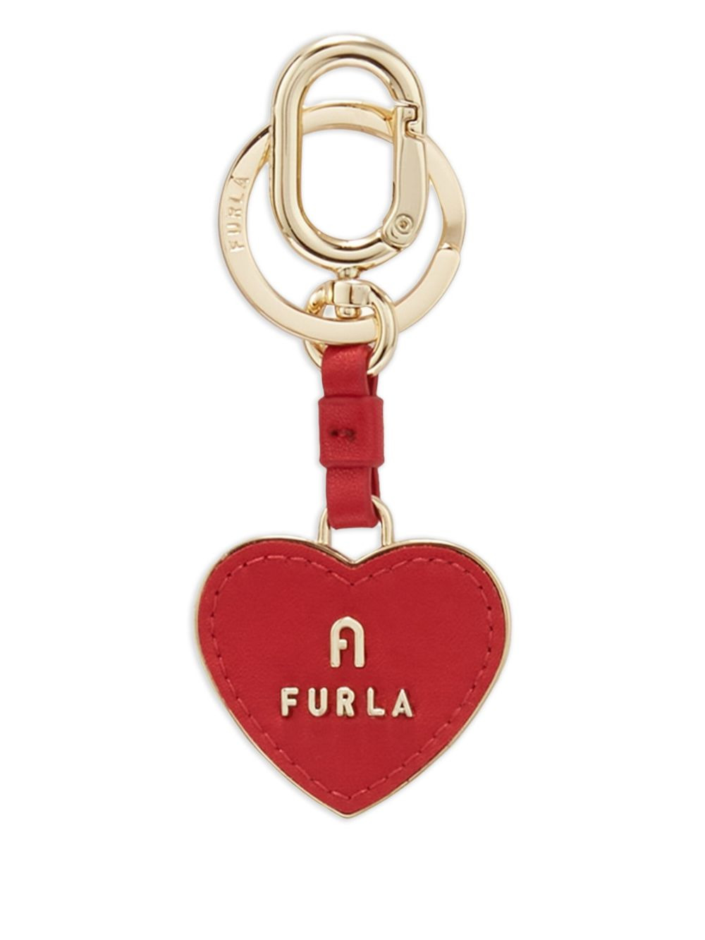 Camelia heart-shaped keyring - 1