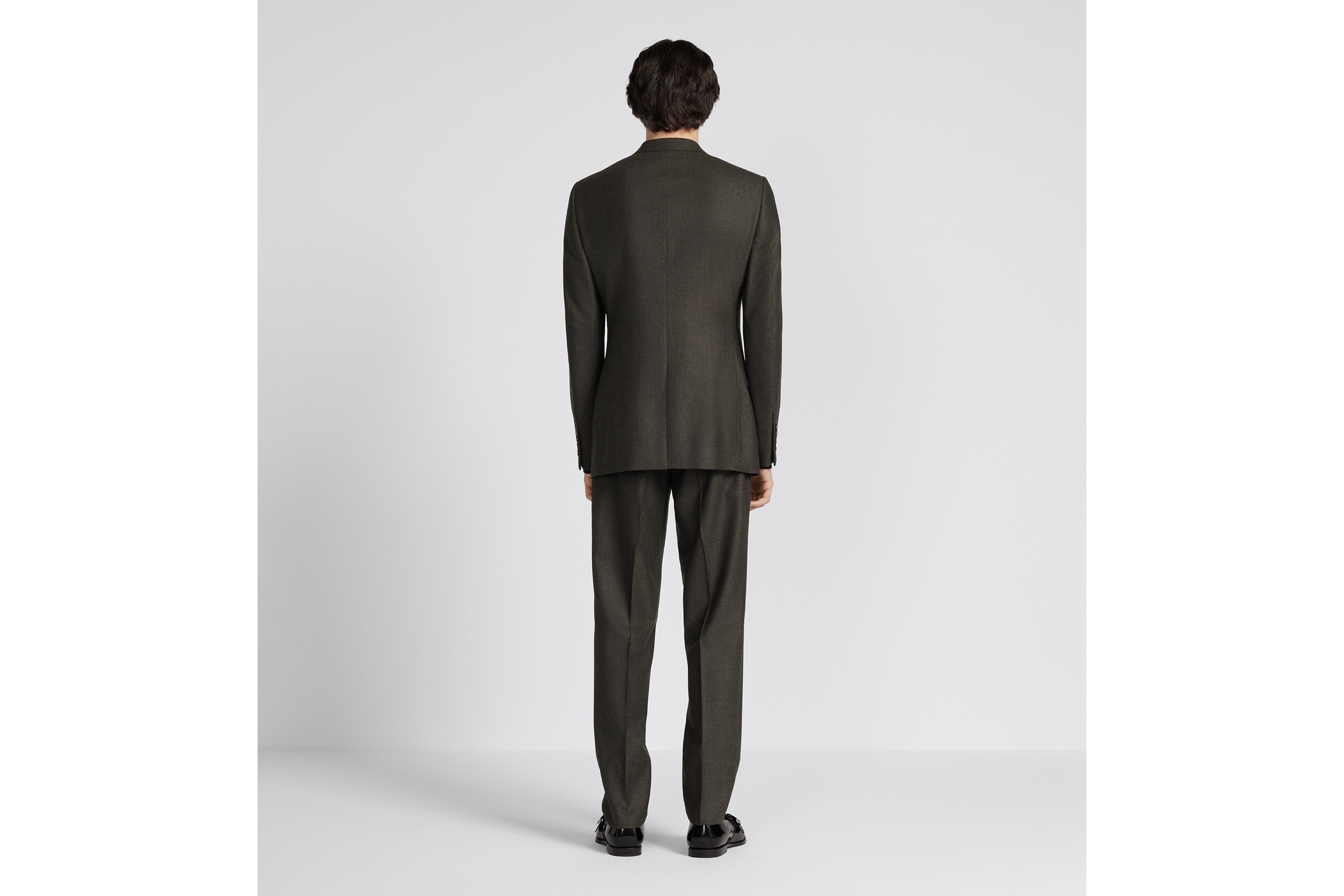 Classic-Cut Oblique Suit - 3