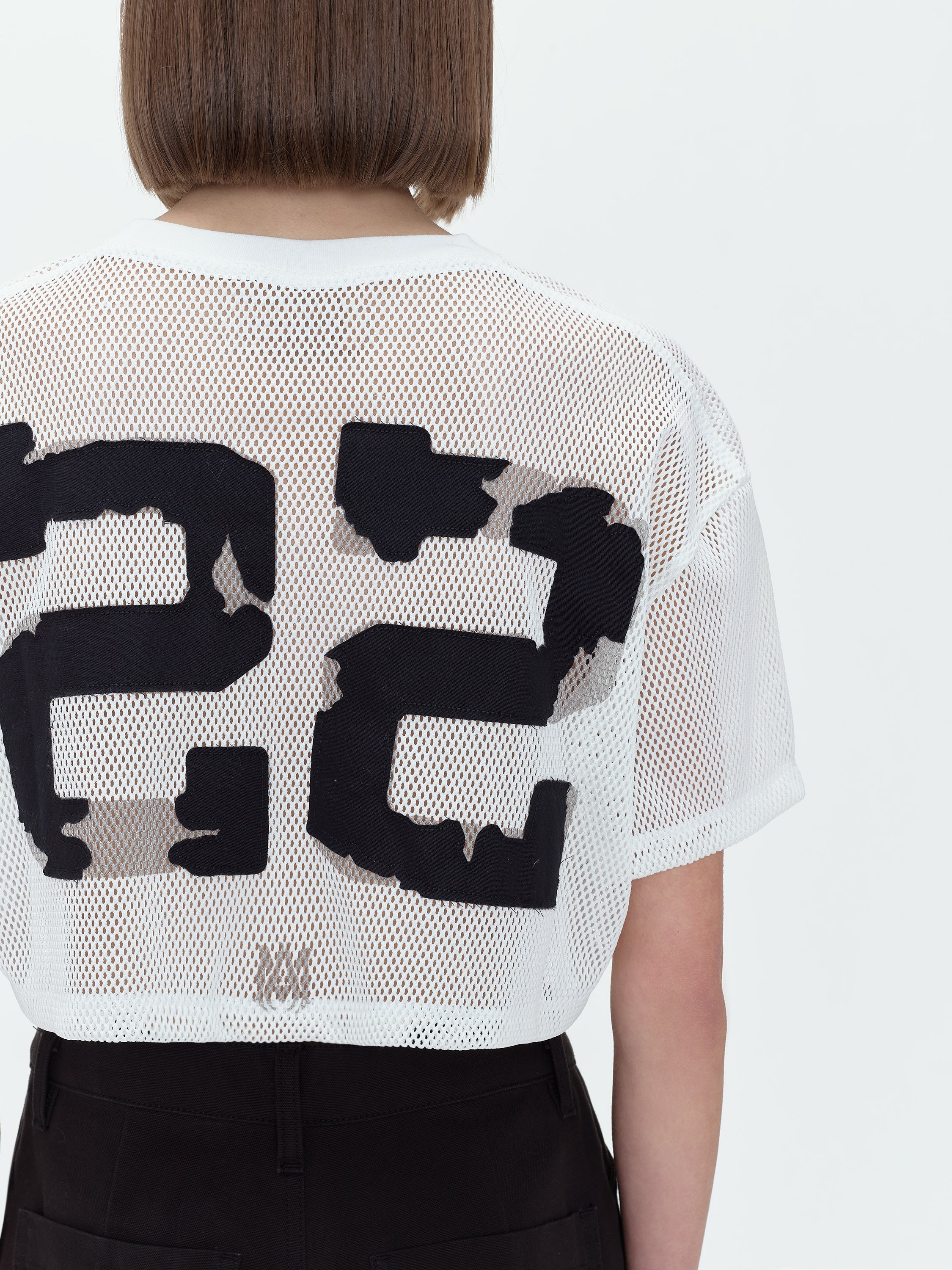 AMIRI AMIRI 22 MESH TEE | REVERSIBLE