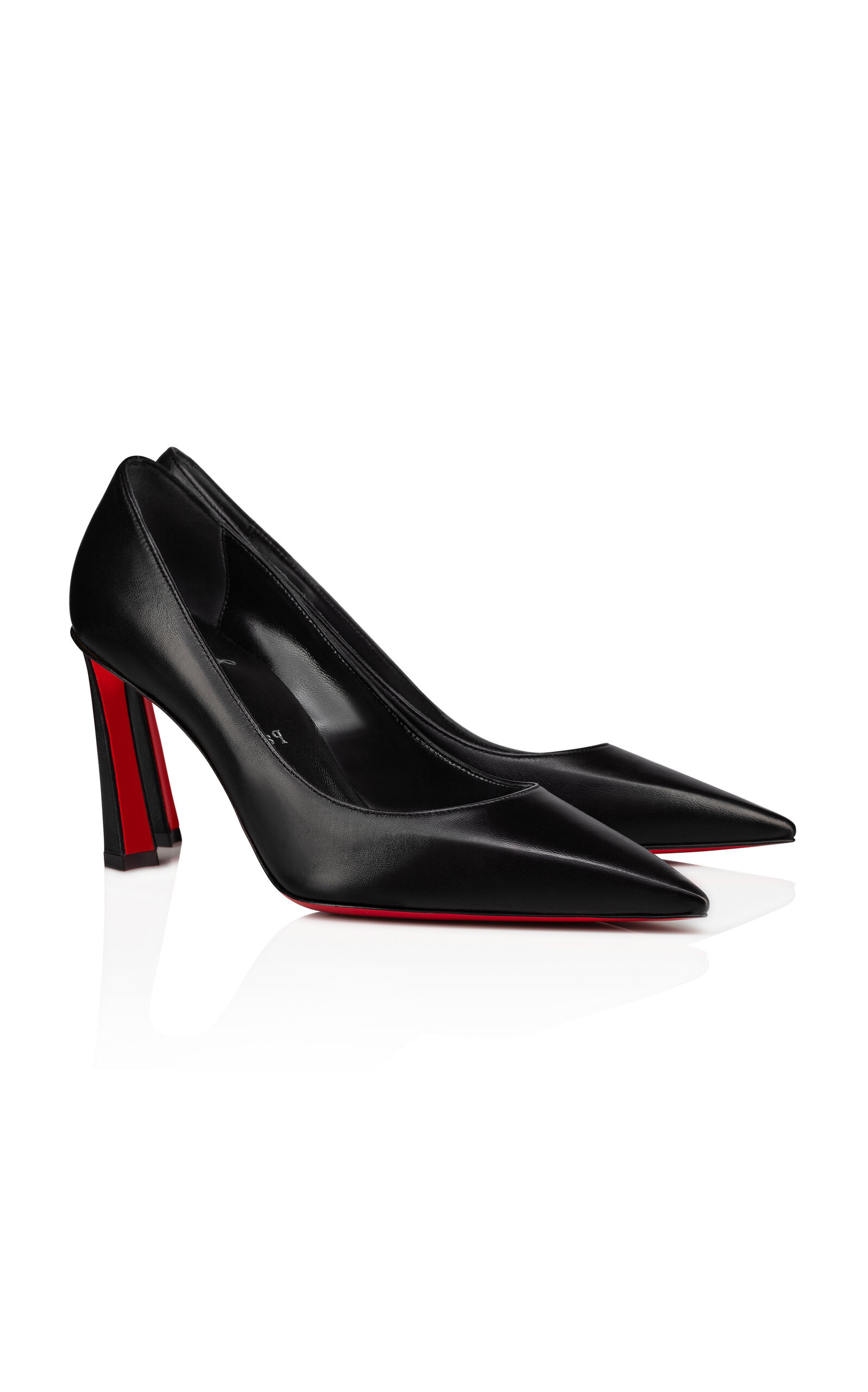 Condora 85mm Leather Pumps black - 3