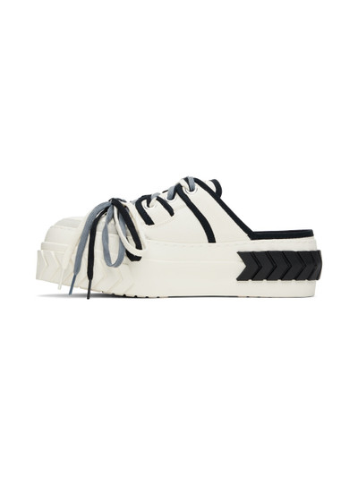 BOTH White & Black Tyres Multilaced Sneakers outlook