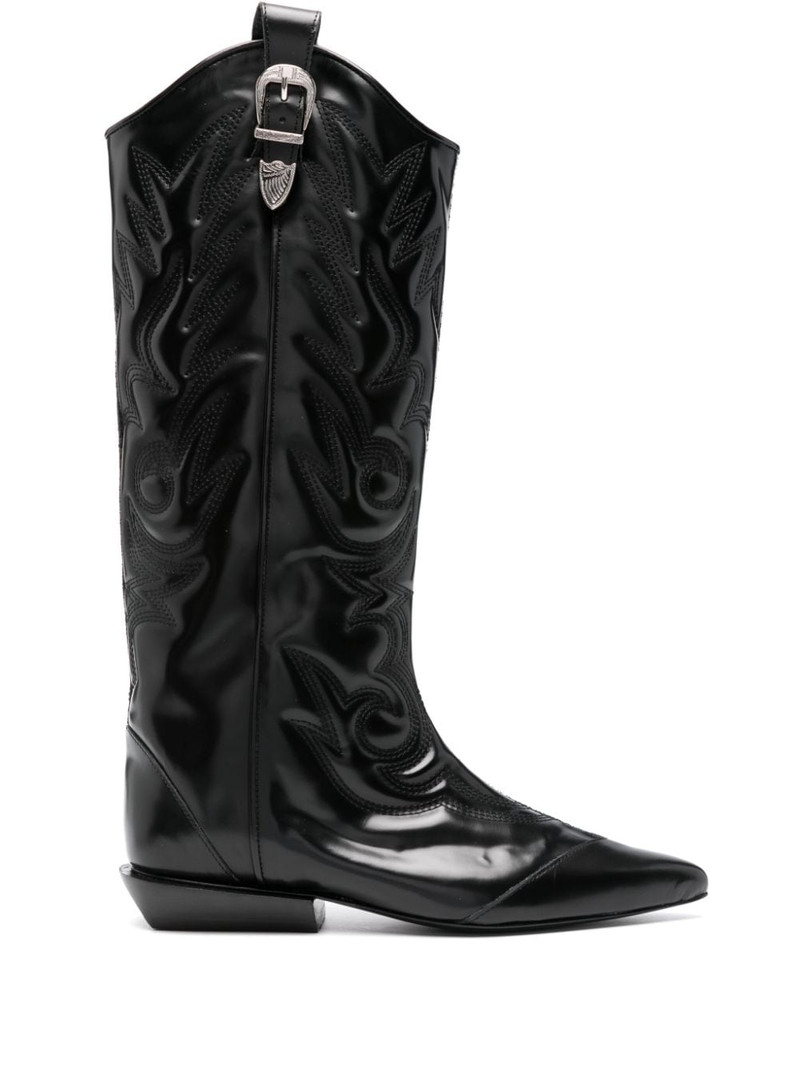 knee-length boots 1