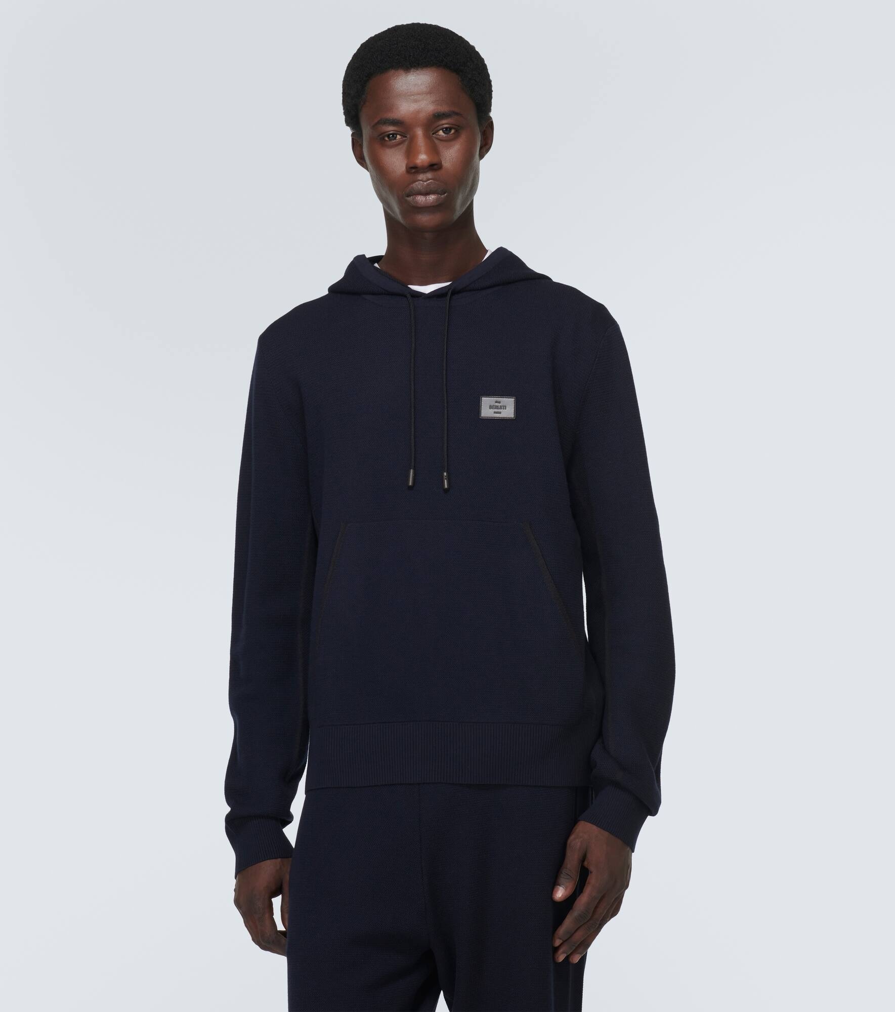 Wool and silk hoodie - 3