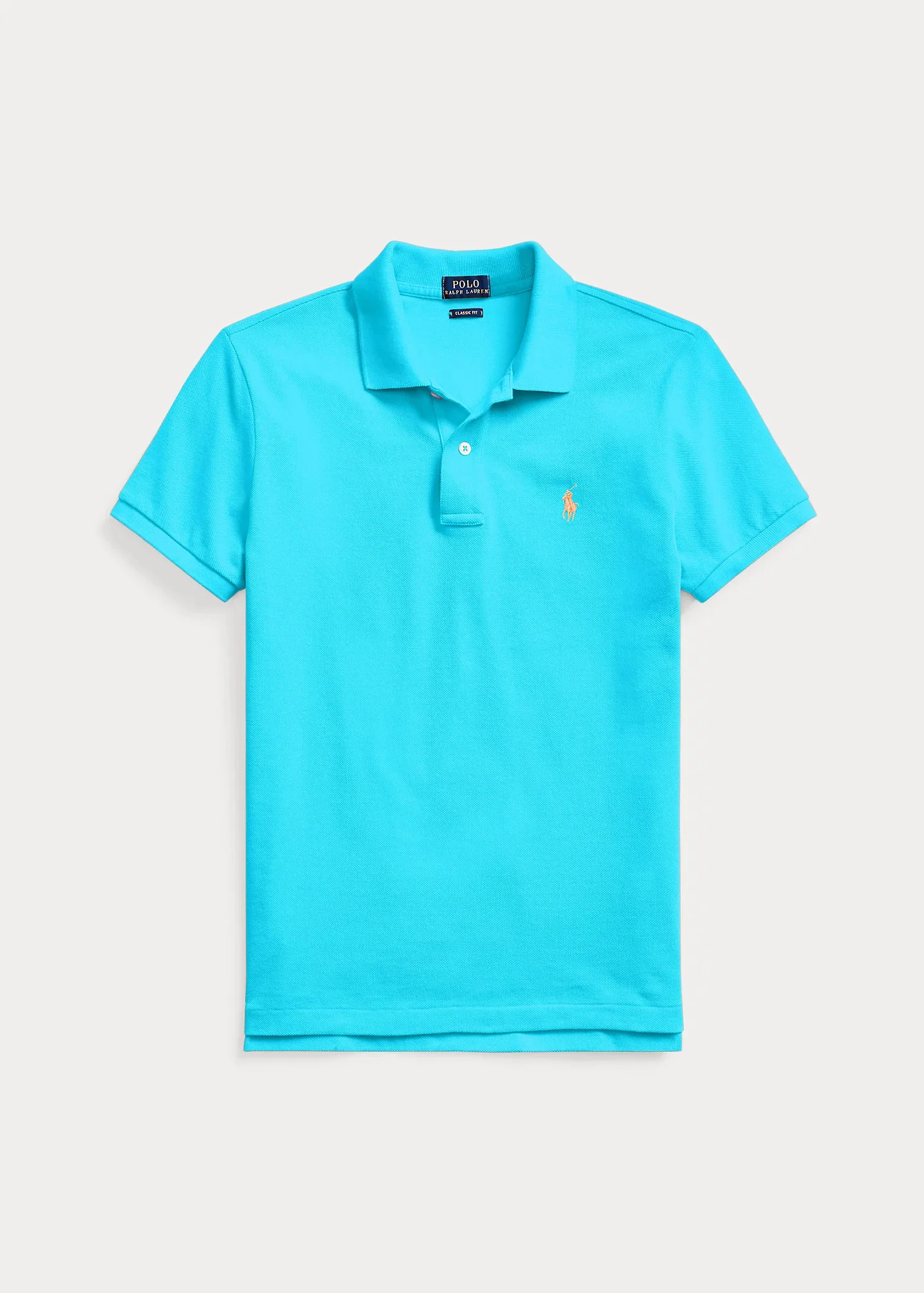 The Iconic Classic Fit Mesh Polo Shirt - 1
