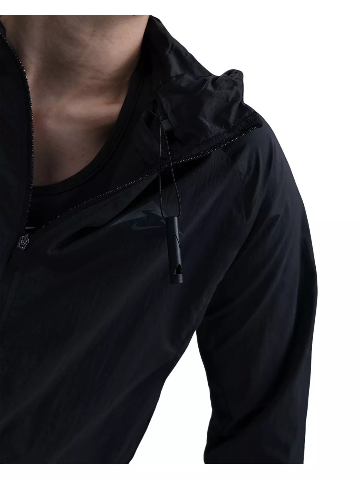 Women's Trail Repel Running Jacket -Black - 4