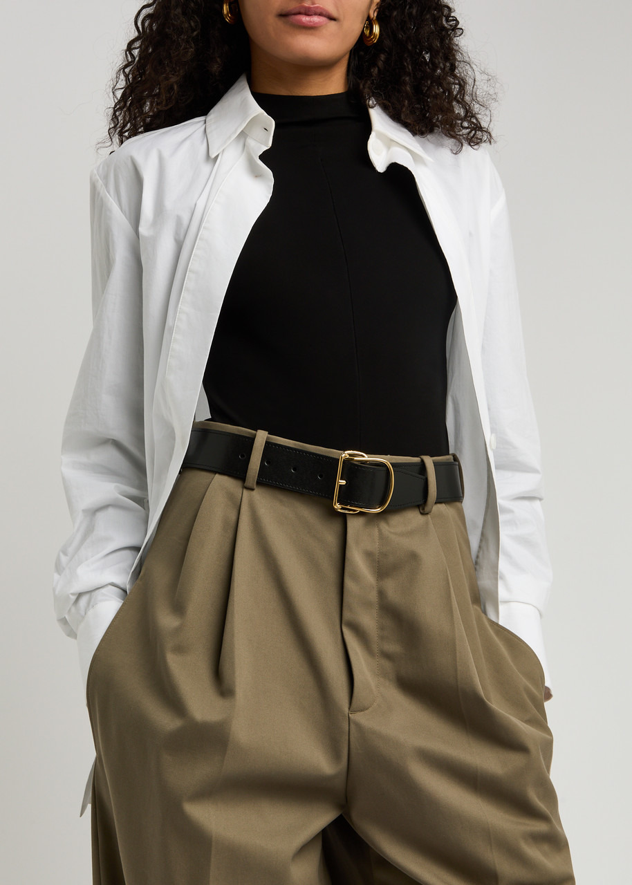 Toteme Swirl Leather Belt - 2