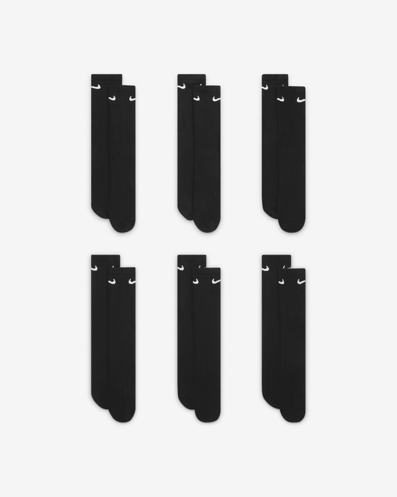 Nike Nike Everyday Cushioned Training Crew Socks (6 Pairs) outlook