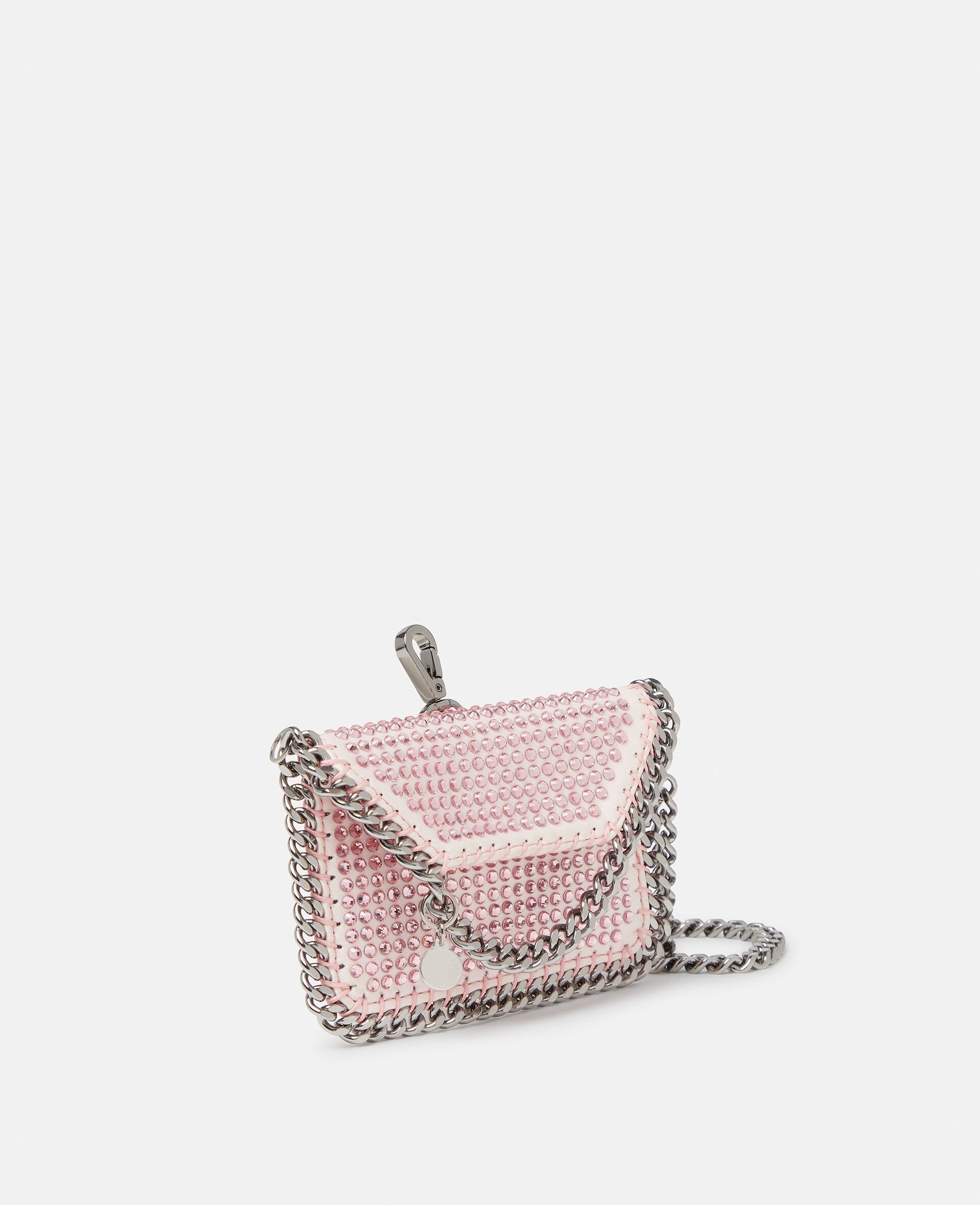 Falabella Crystal Cardholder on Chain - 4