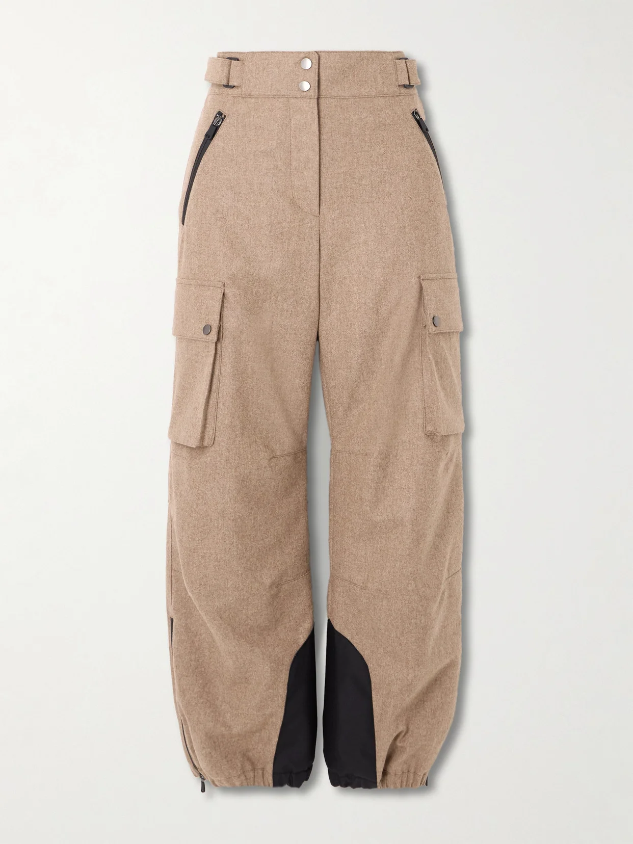 Wool Tapered Ski Pants - 1