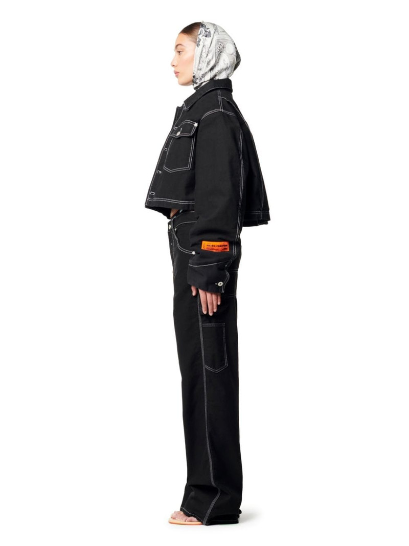 White Stitch Carpenter Pants 3