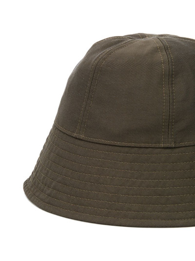 Jil Sander green bucket hat outlook