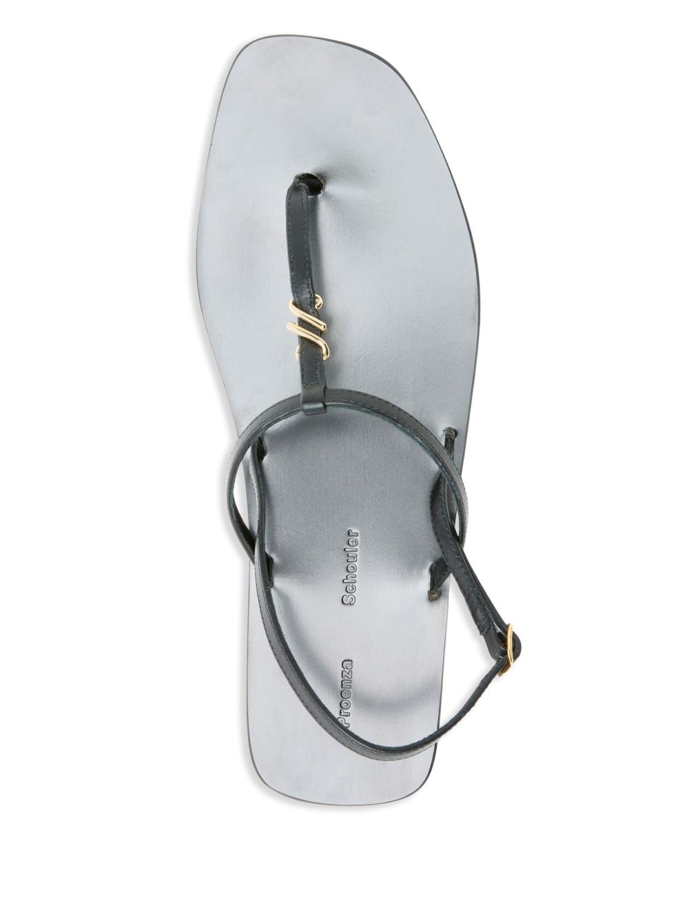 cross-strap flat sandals - 4