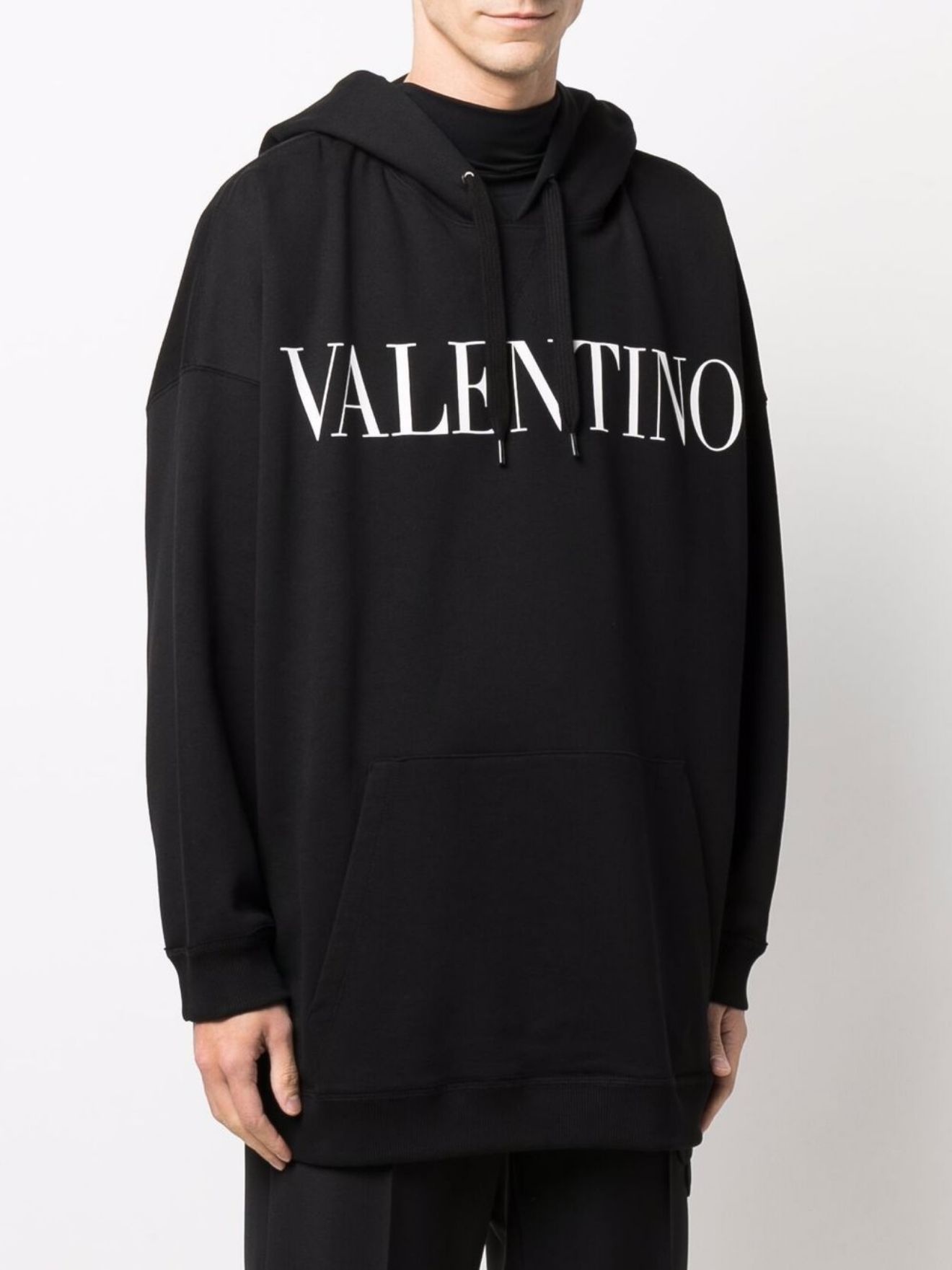 logo-print hoodie - 3