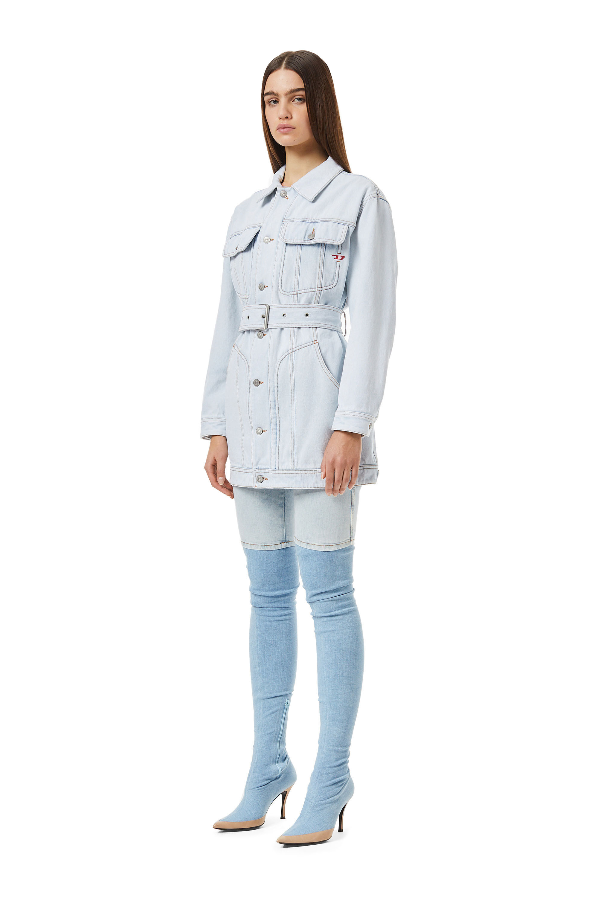 DE-FLAMINIA TRUCKER COAT - 6