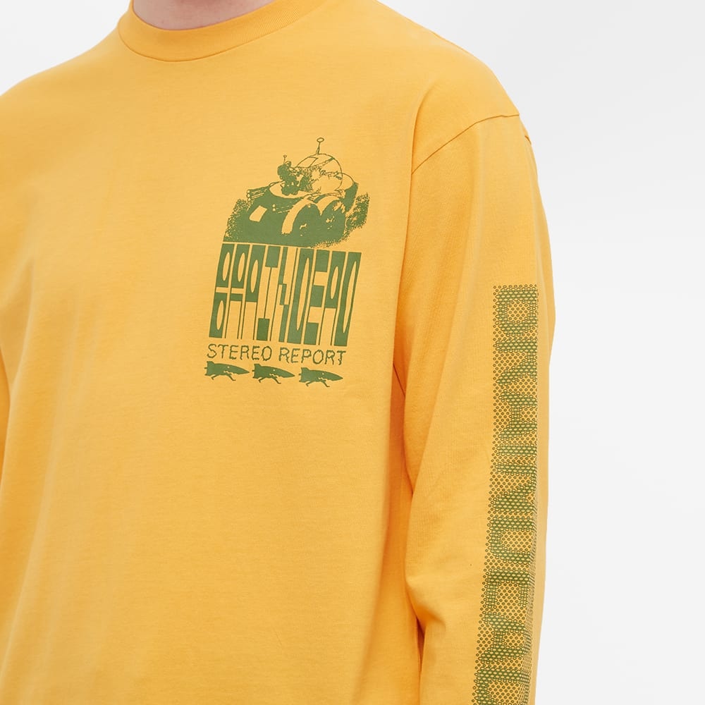 Brain Dead Long Sleeve Stereo Report T-Shirt - 5