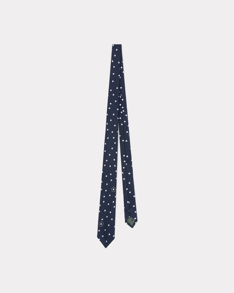 'KENZO Flower Spot' silk tie 1