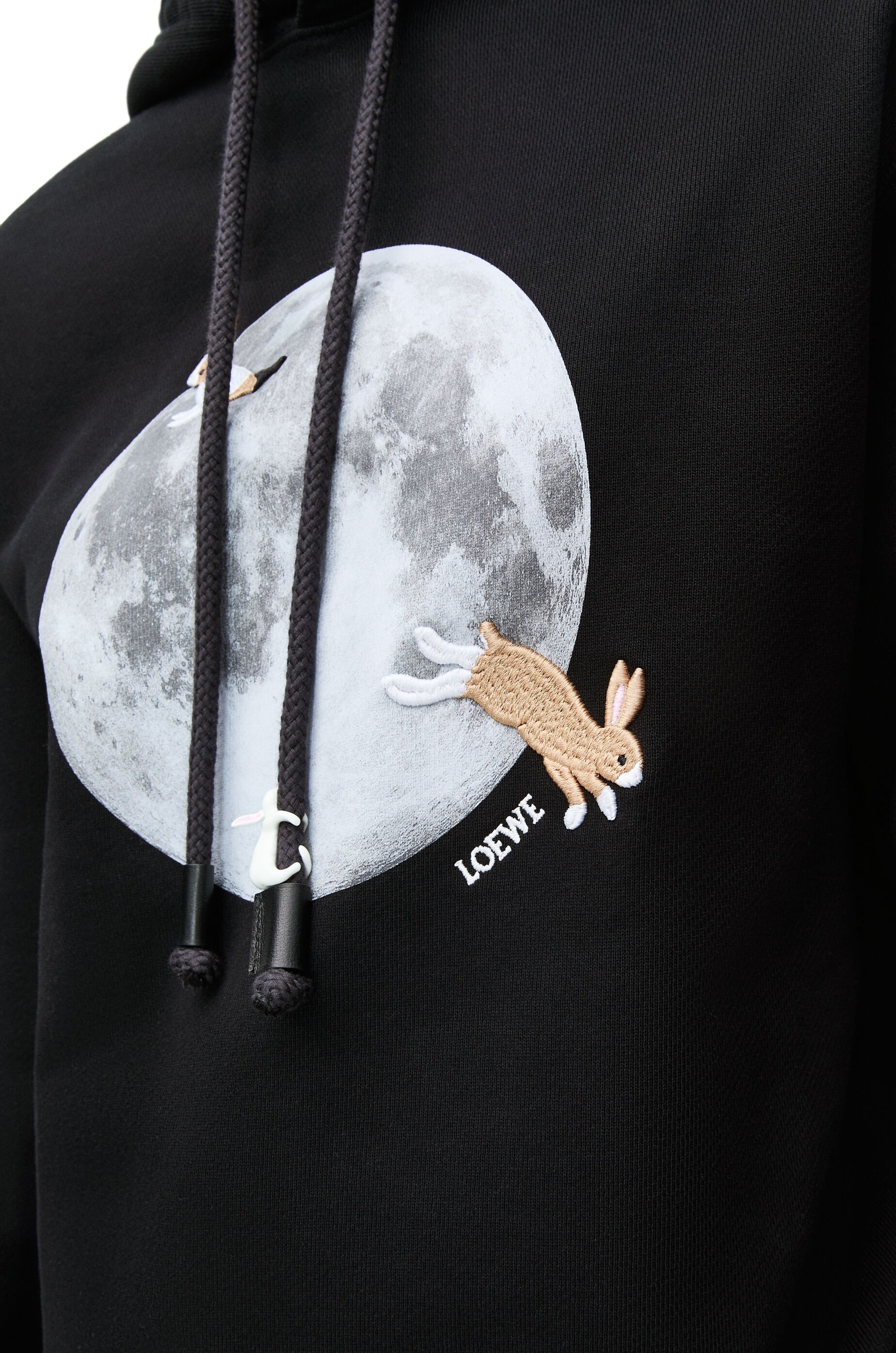 Relaxed fit hoodie in cotton - 5
