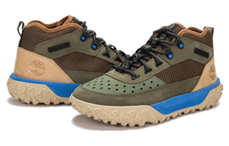Timberland Greenstride Motion 6 Mid Lace Up Hiking Boots 'Deep Lichen Green' A5TMG - 4
