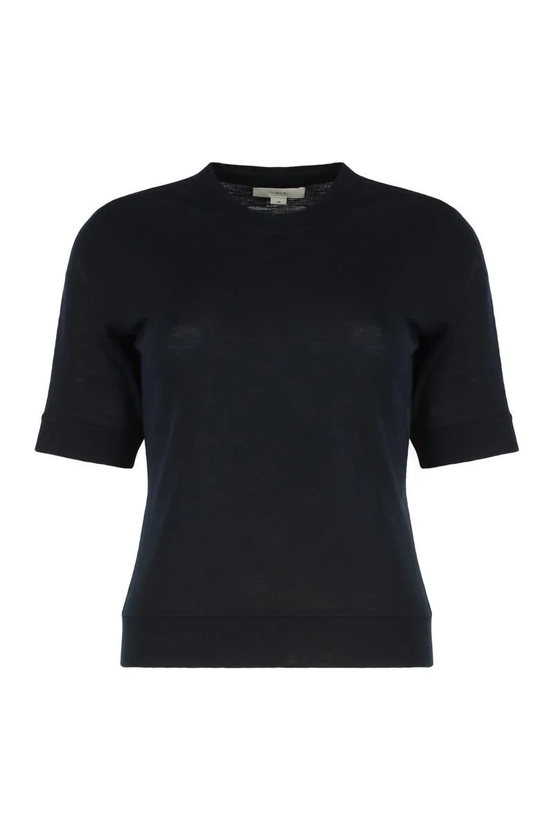 Vince Wool Fitted T-Shirt - 1