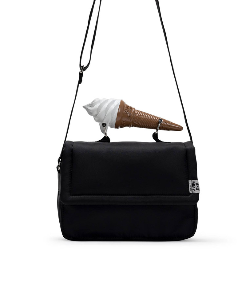 "TOY" Soft Serve Handle Nylon Shoulder Bag 1