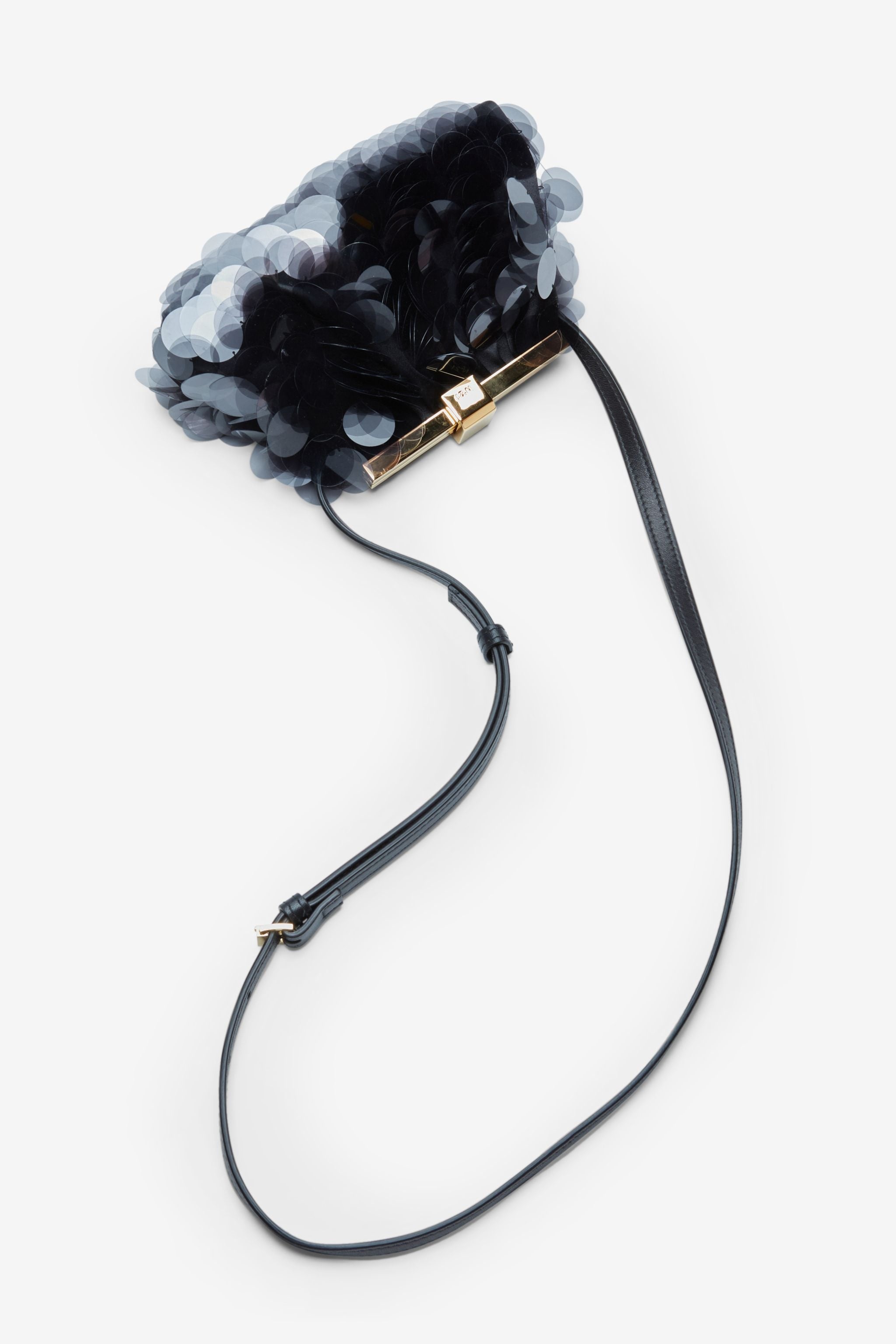 MINI PUFFY JEANNE SEQUIN SHOULDER BAG - 3