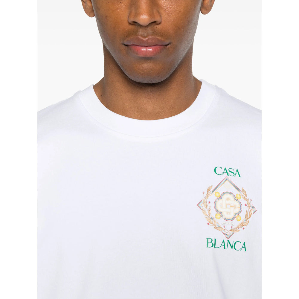 Casablanca White T-Shirts & Vests - T-Shirts Men - 2