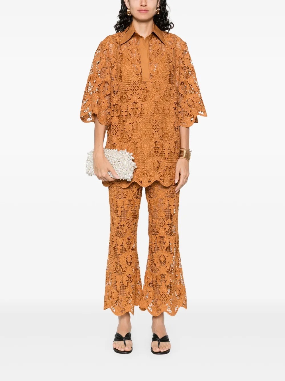 Coco Lace Flare Pant - 2