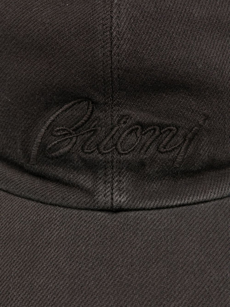 logo-embroidered cap 3