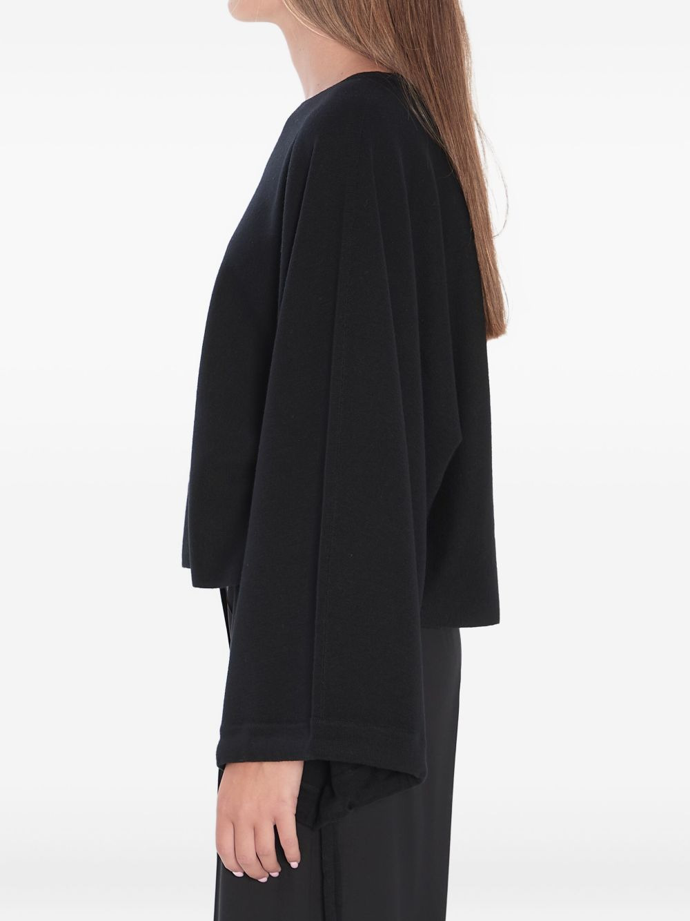 Frais batwing gathered-cuff sweater - 3