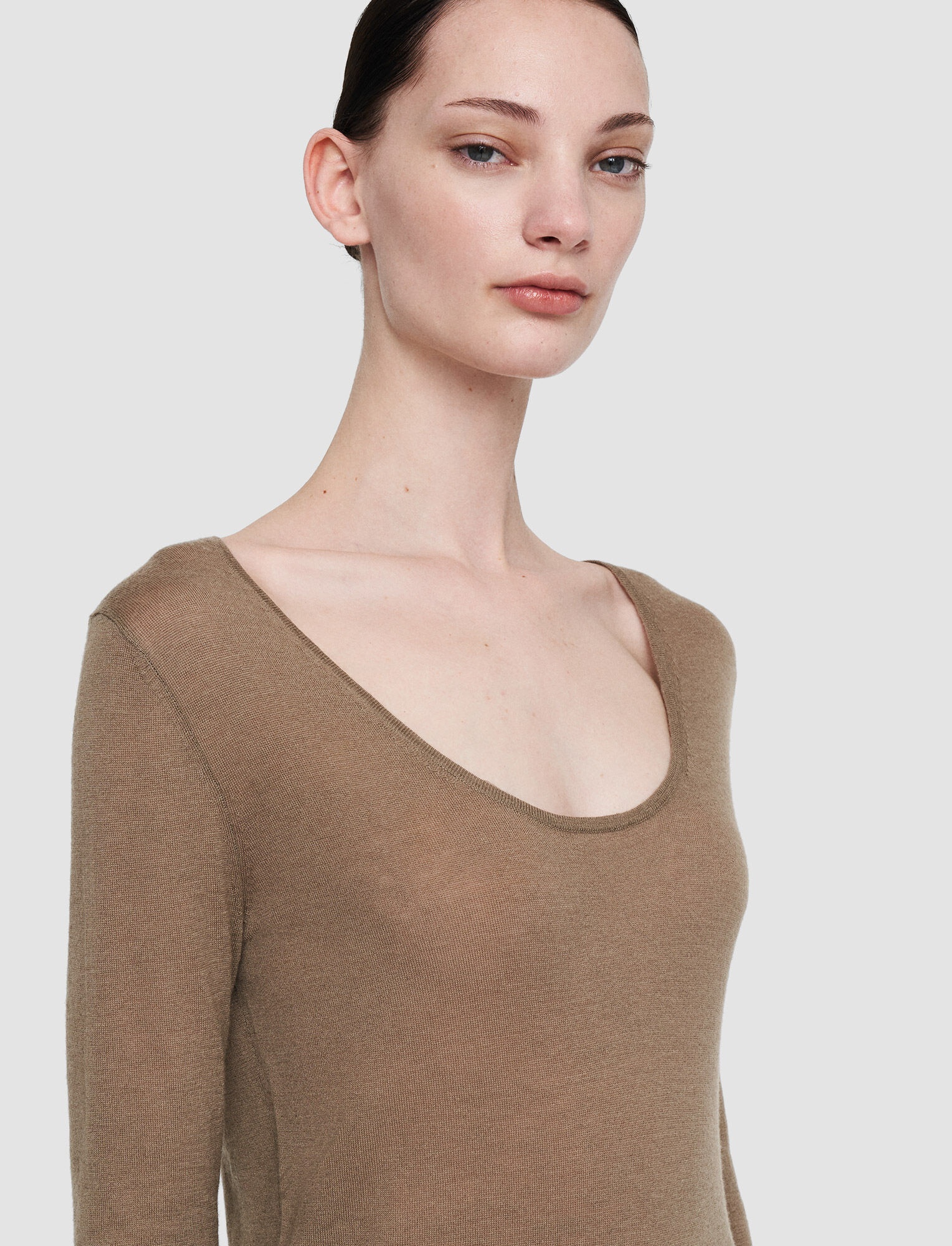 Cashair Scoop Neck Jumper - 5