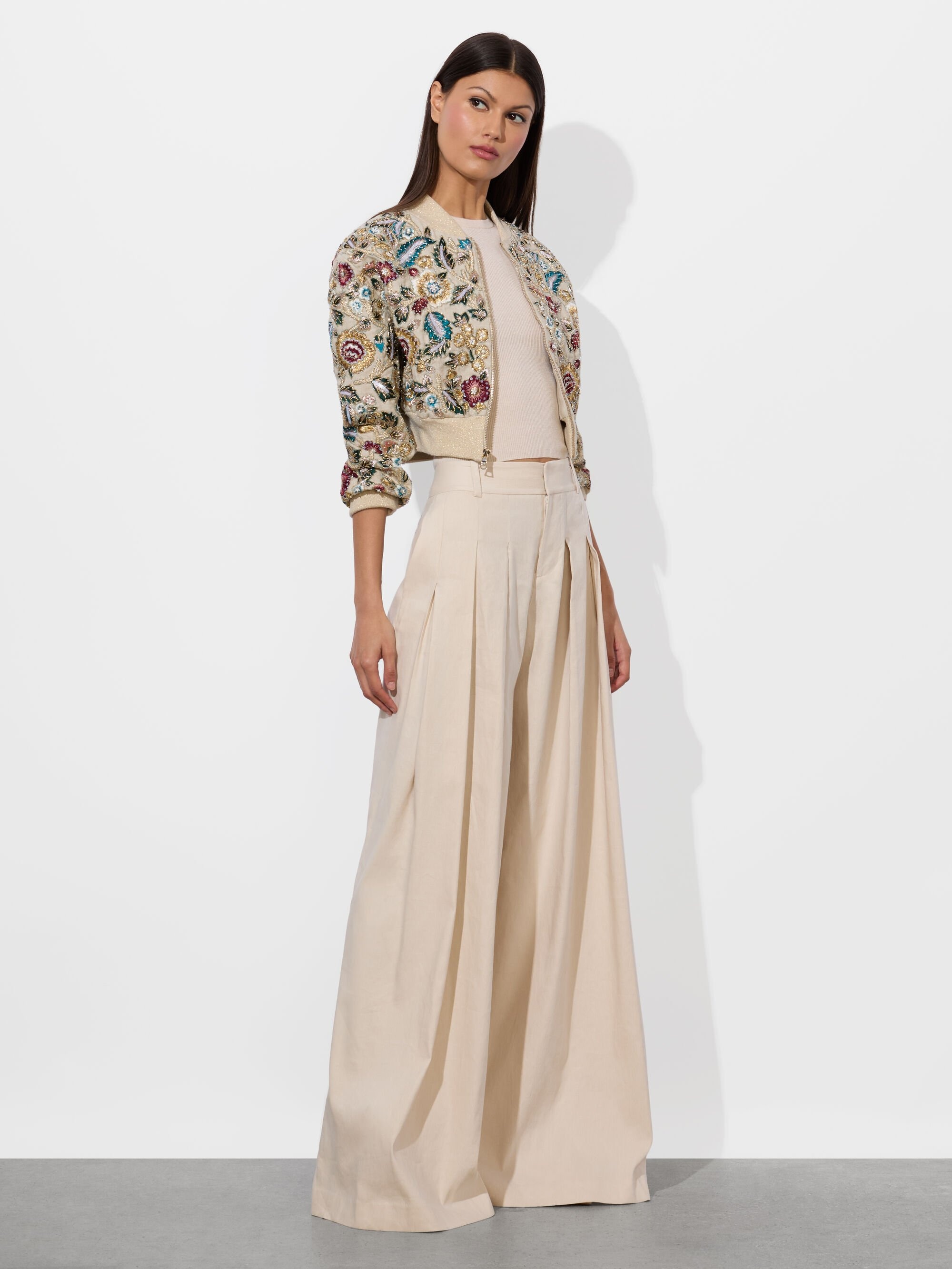ODIE EMBELLISHED BOMBER - 6